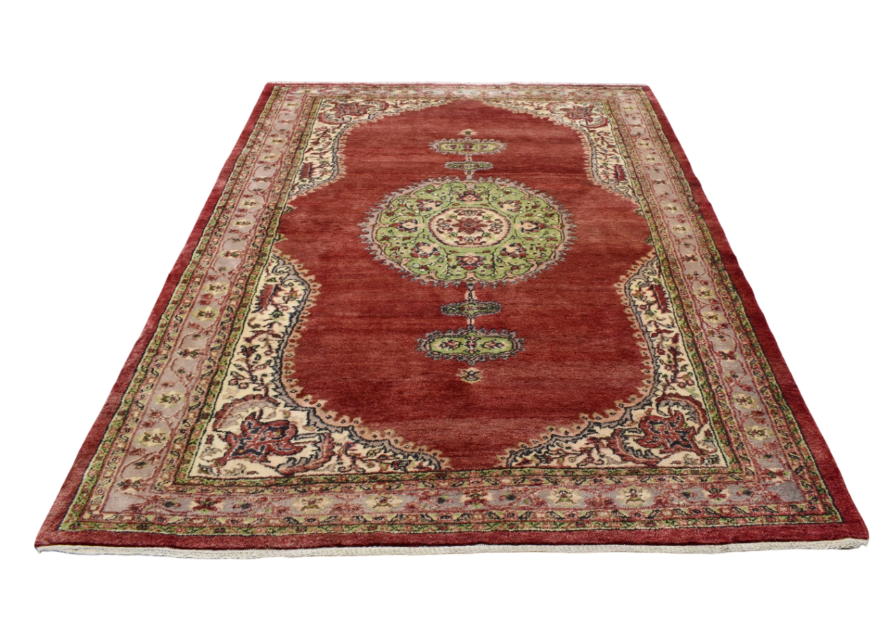 El Dokuma 7m2 Ender Pastel Kangal Sivas Yün Salon Halısı 5356