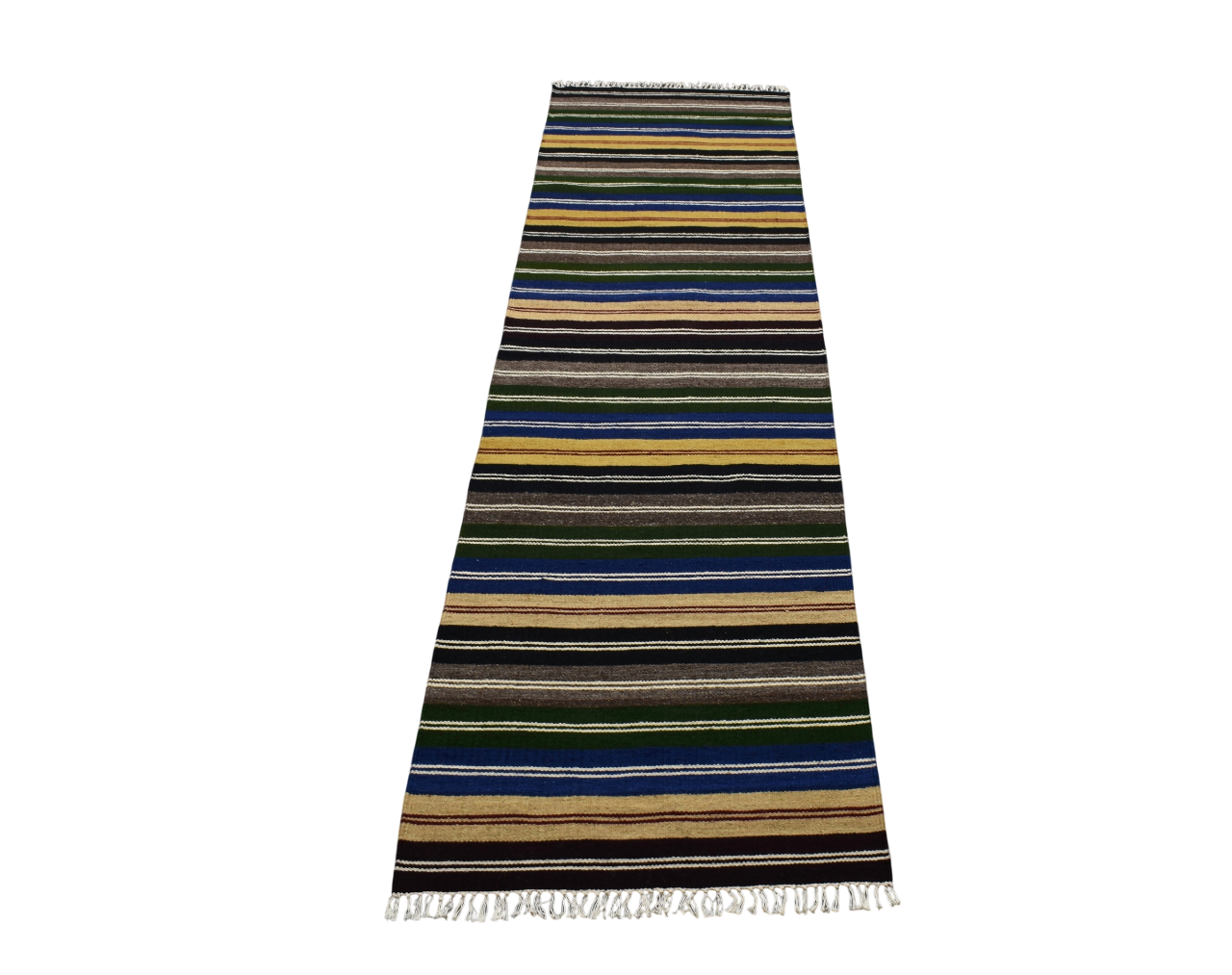 Yeni El Dokuması Rengarenk Hatay Yün Yolluk Kilim 5361