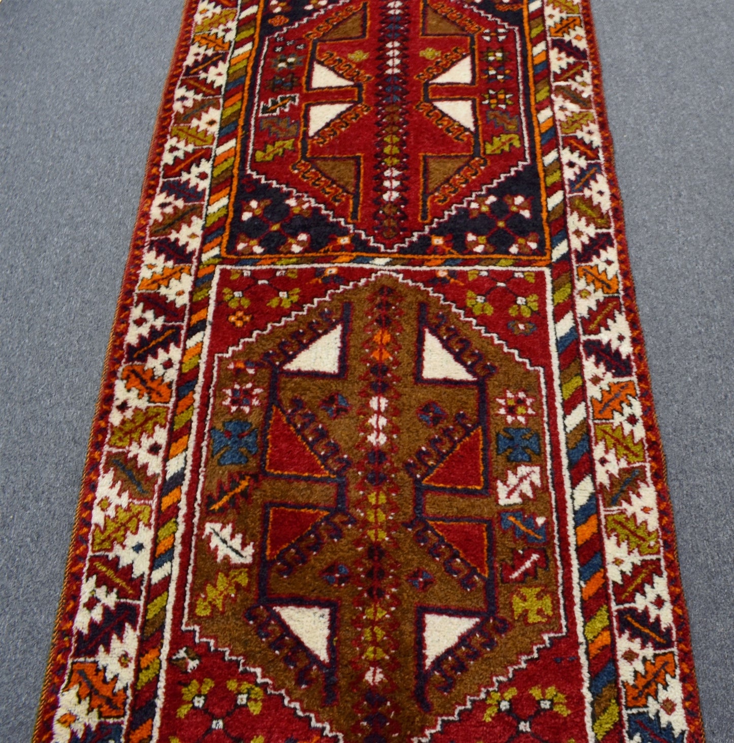 Antika El Dokuma Nadir Pazarcık Kahramanmaraş Yolluk Yün Halı 5449