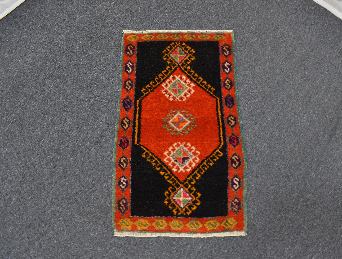 Antika El Dokuma Otantik Kars Kağızman Yün Halı 5457