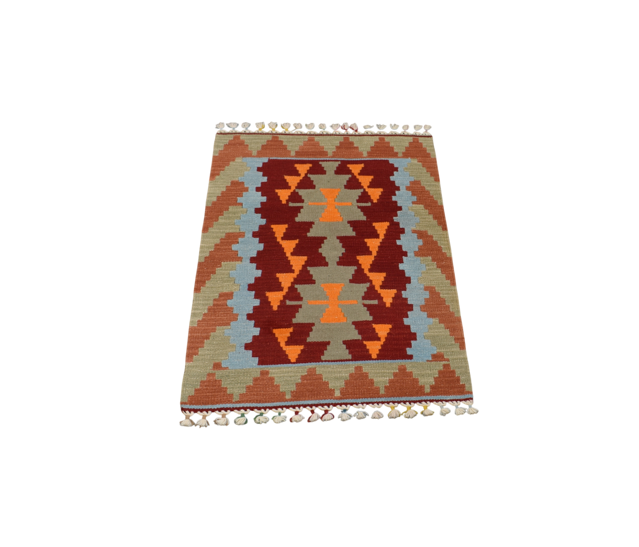 Yeni El Dokuma Nadide Pınarbaşı Kayseri Yün Kilim 5494