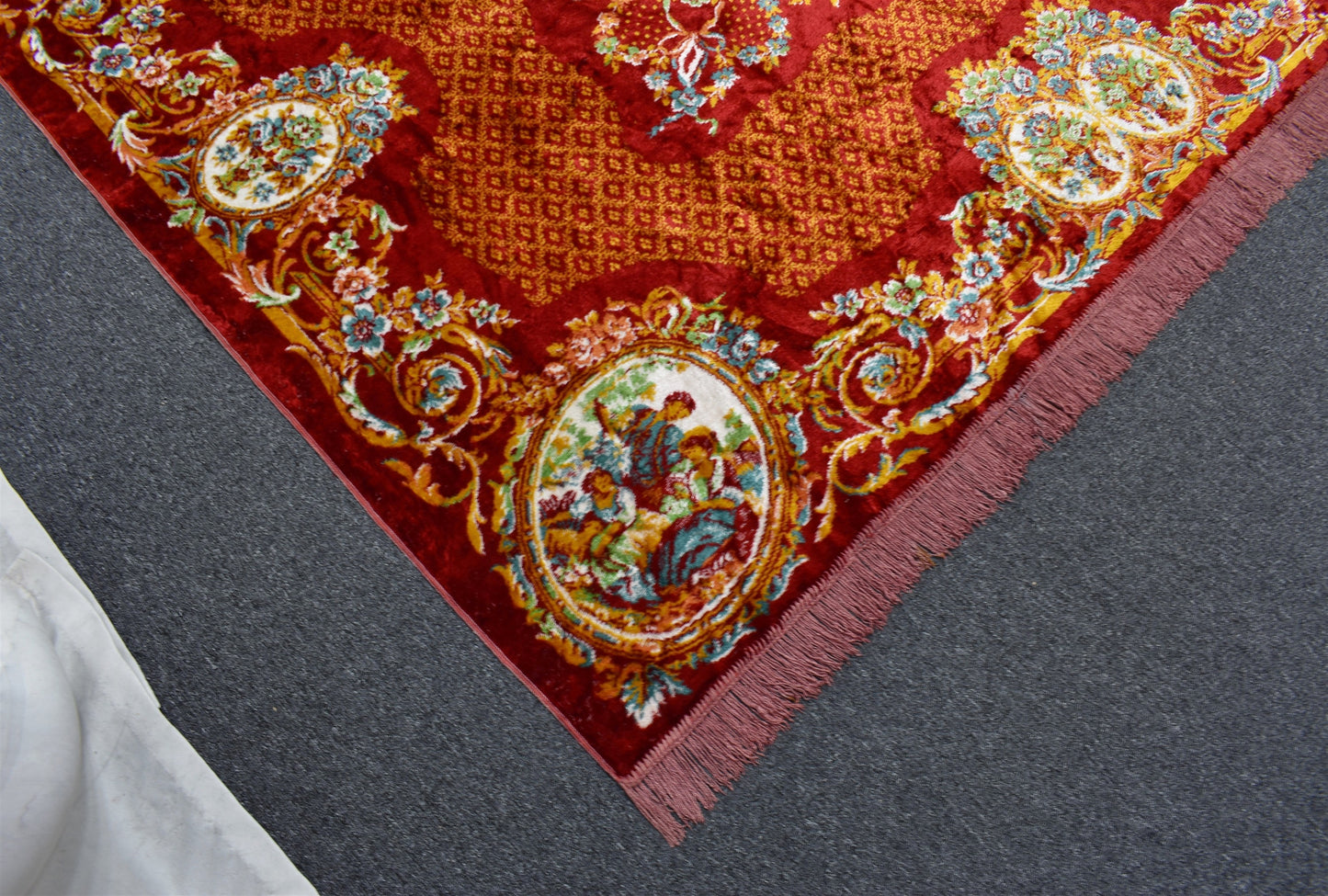 Yeni Çok Amaçlı İspanyol Tasarım Yatak Örtüsü Duvar Halısı 5701