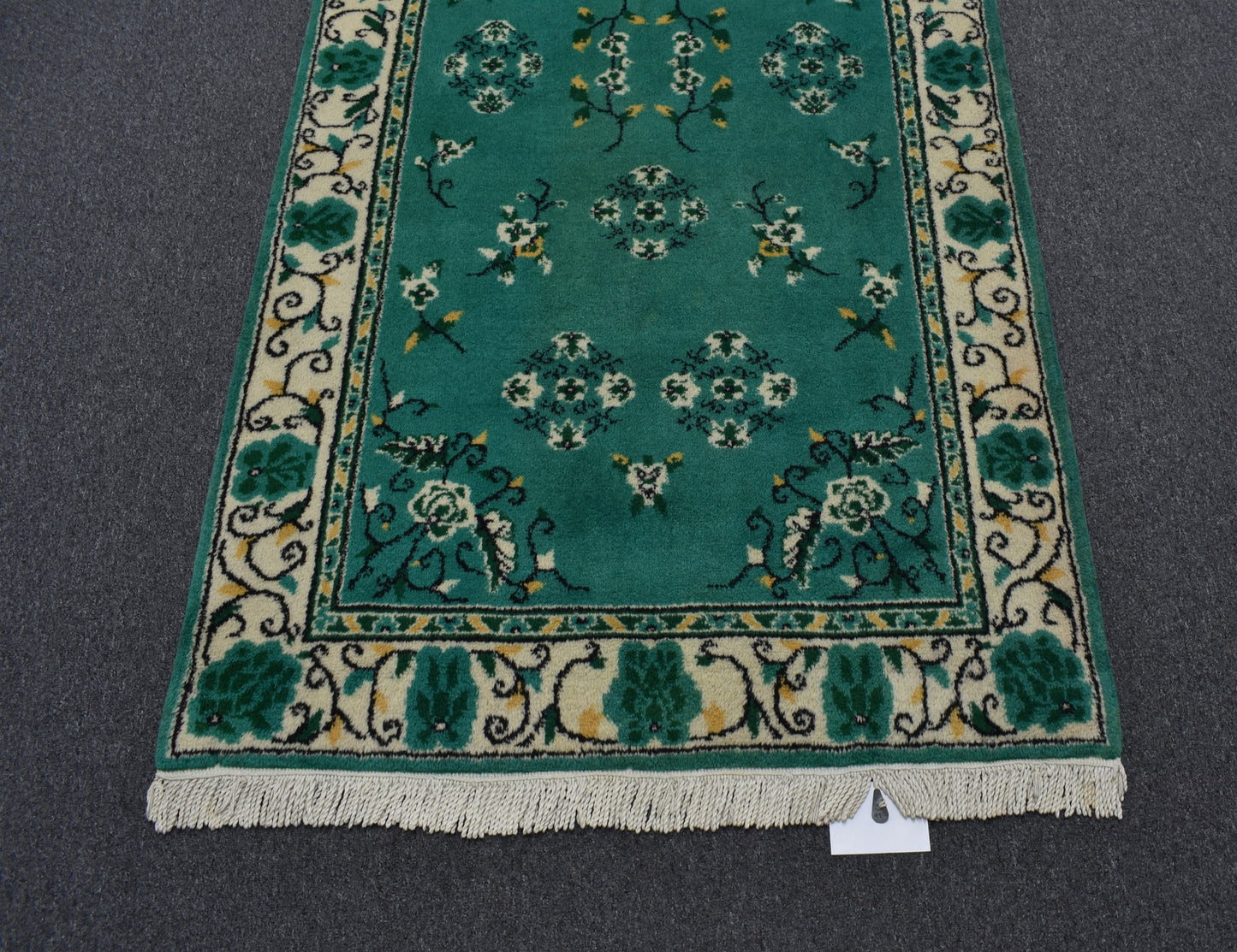 Yeni El Dokuma Otantik Gizli Göbekli Sümerbank Tescilli Yün Halı 5815