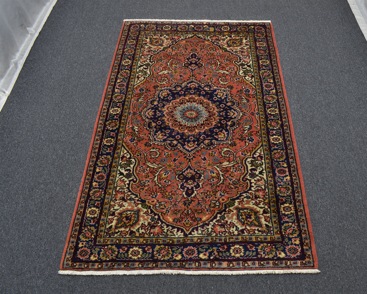 Yeni El Dokuma Şaheser Konya Mevlana Ladik Yün Halı 5827