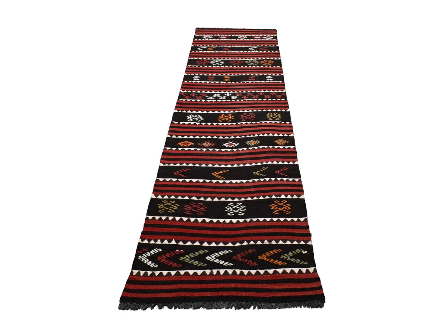 El Dokuması Şaheser Yekpare Malatya Yolluk Yün Kilim 5837
