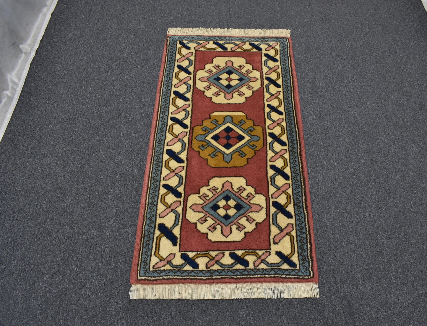 Yeni El Dokuma Şaheser Niğde Karsı Yörük Yün Halı 5853