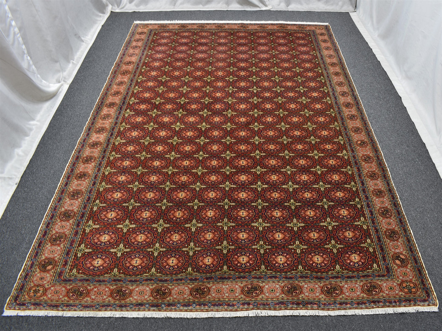 Vintage El Dokuma 6m2 Buhara Model Bünyan Kayseri Yün Halısı 5951