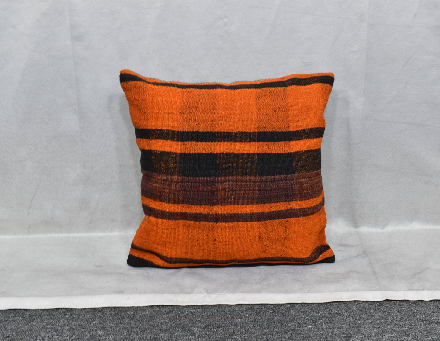 Yeni El Dokuma Dekoratif Kilim Kırlent Yastık Kılıfı 6004