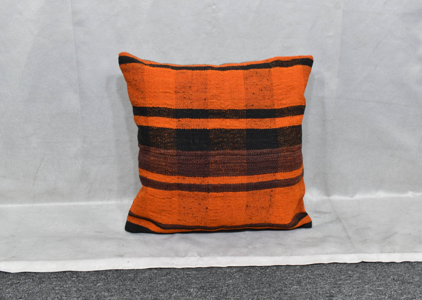 Yeni El Dokuma Dekoratif Kilim Kırlent Yastık Kılıfı 6004