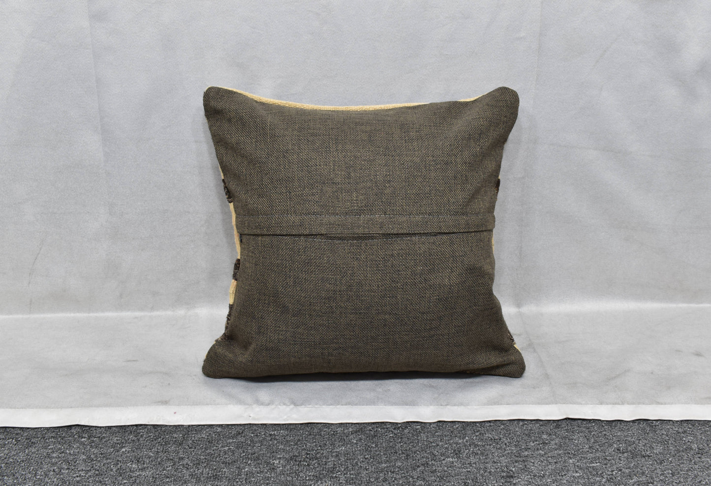 Yeni Kadife Dokuma Dekoratif Kilim Kırlent Yastık Kılıfı 6013