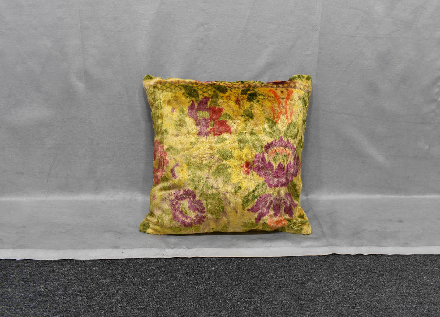 Yeni Kadife Dokuma Dekoratif Kilim Kırlent Yastık Kılıfı 6019
