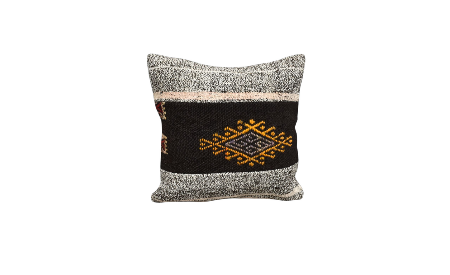Yeni El Dokuma Dekoratif Kilim Kırlent Yastık Kılıfı 6021