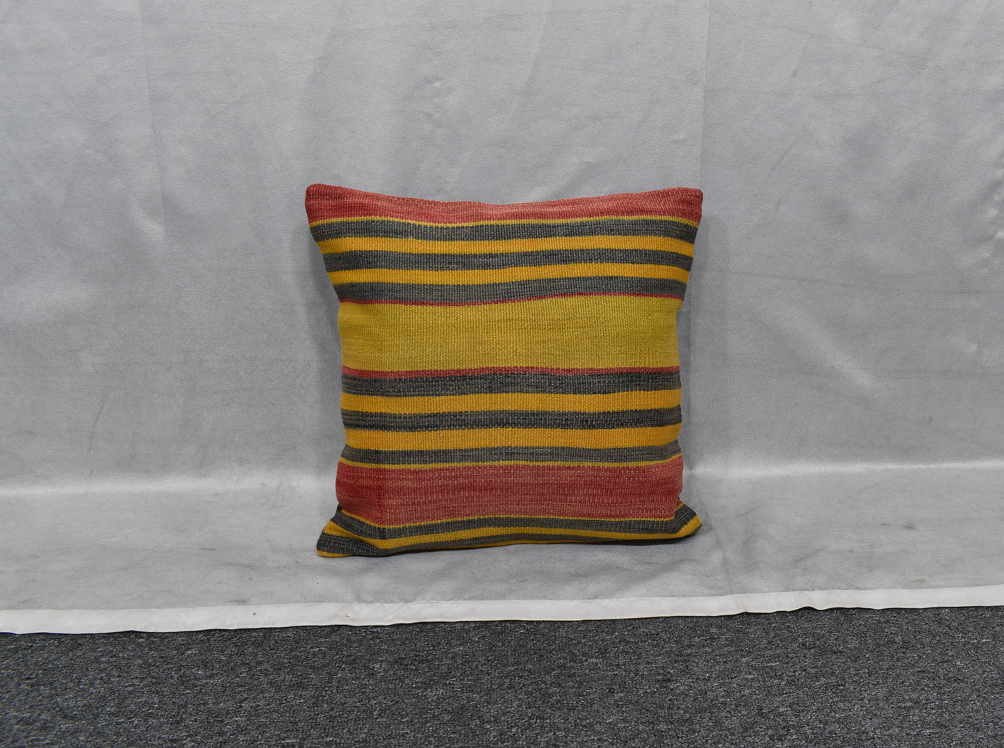 Yeni El Dokuma Dekoratif Kilim Kırlent Yastık Kılıfı 6023