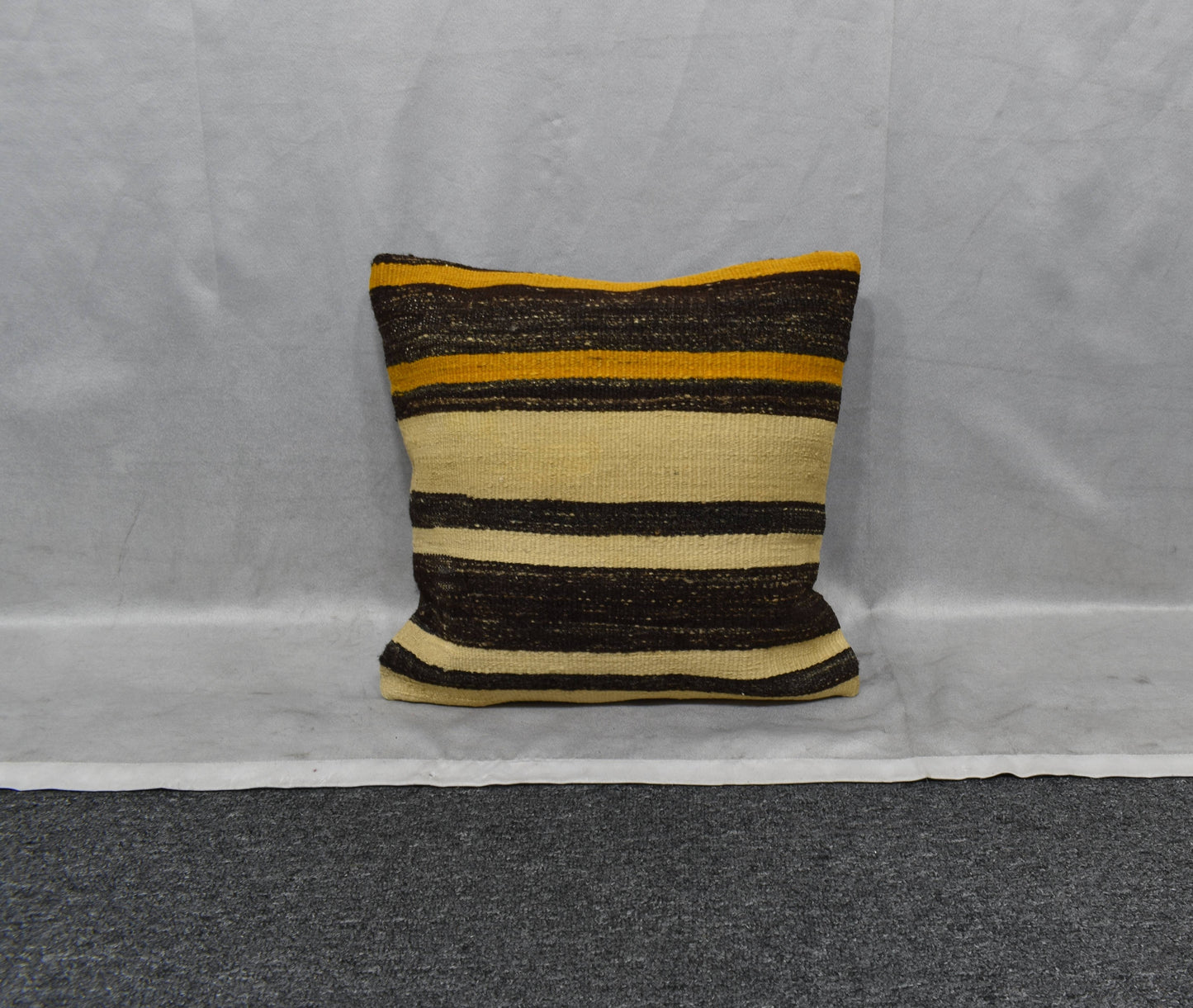 Yeni El Dokuma Dekoratif Kilim Kırlent Yastık Kılıfı 6024