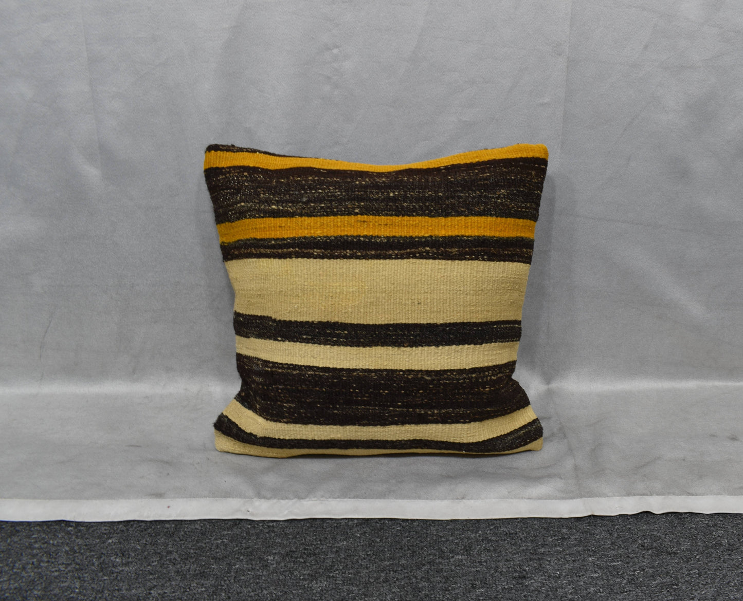 Yeni El Dokuma Dekoratif Kilim Kırlent Yastık Kılıfı 6024