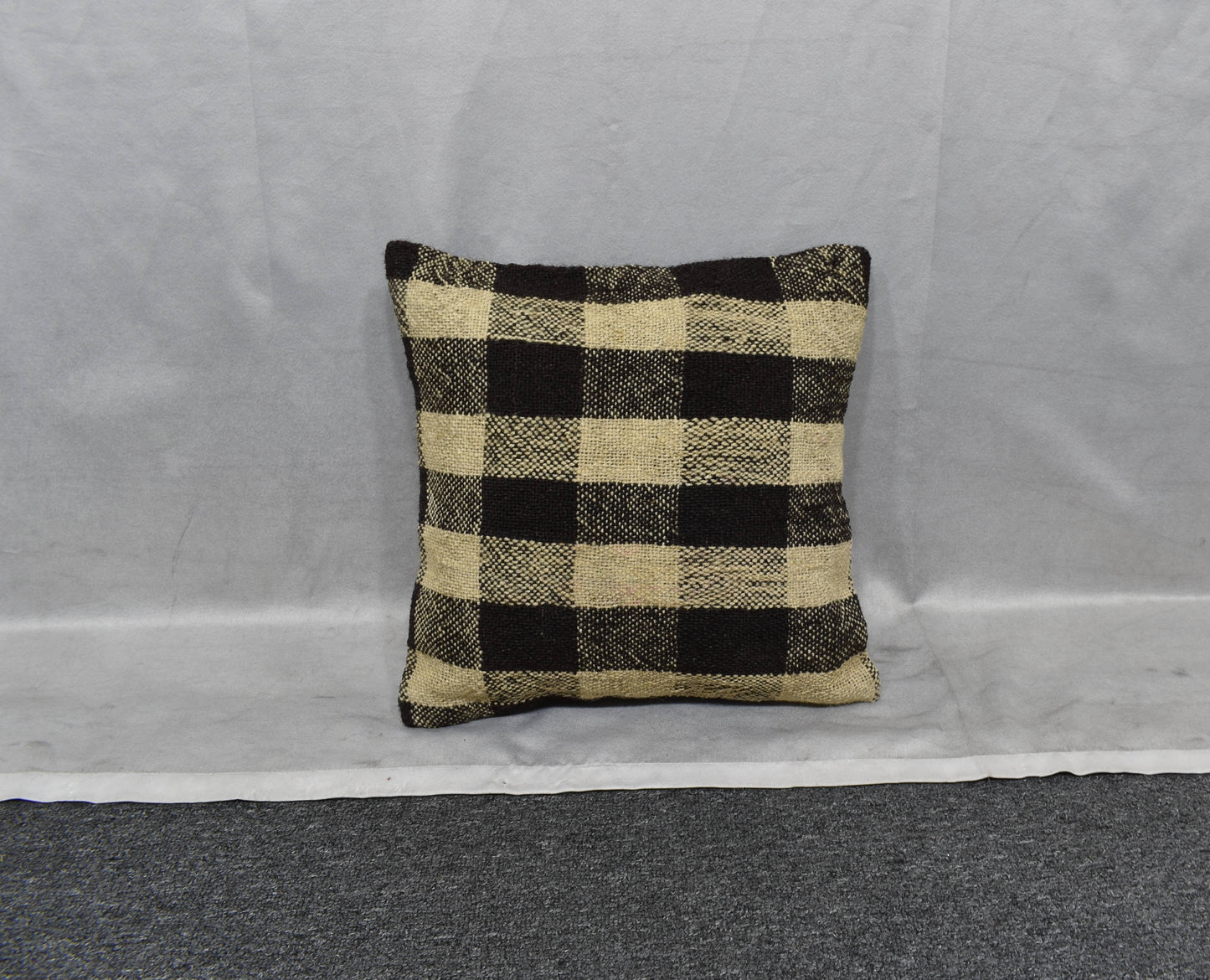Yeni El Dokuma Dekoratif Kilim Kırlent Yastık Kılıfı 6025