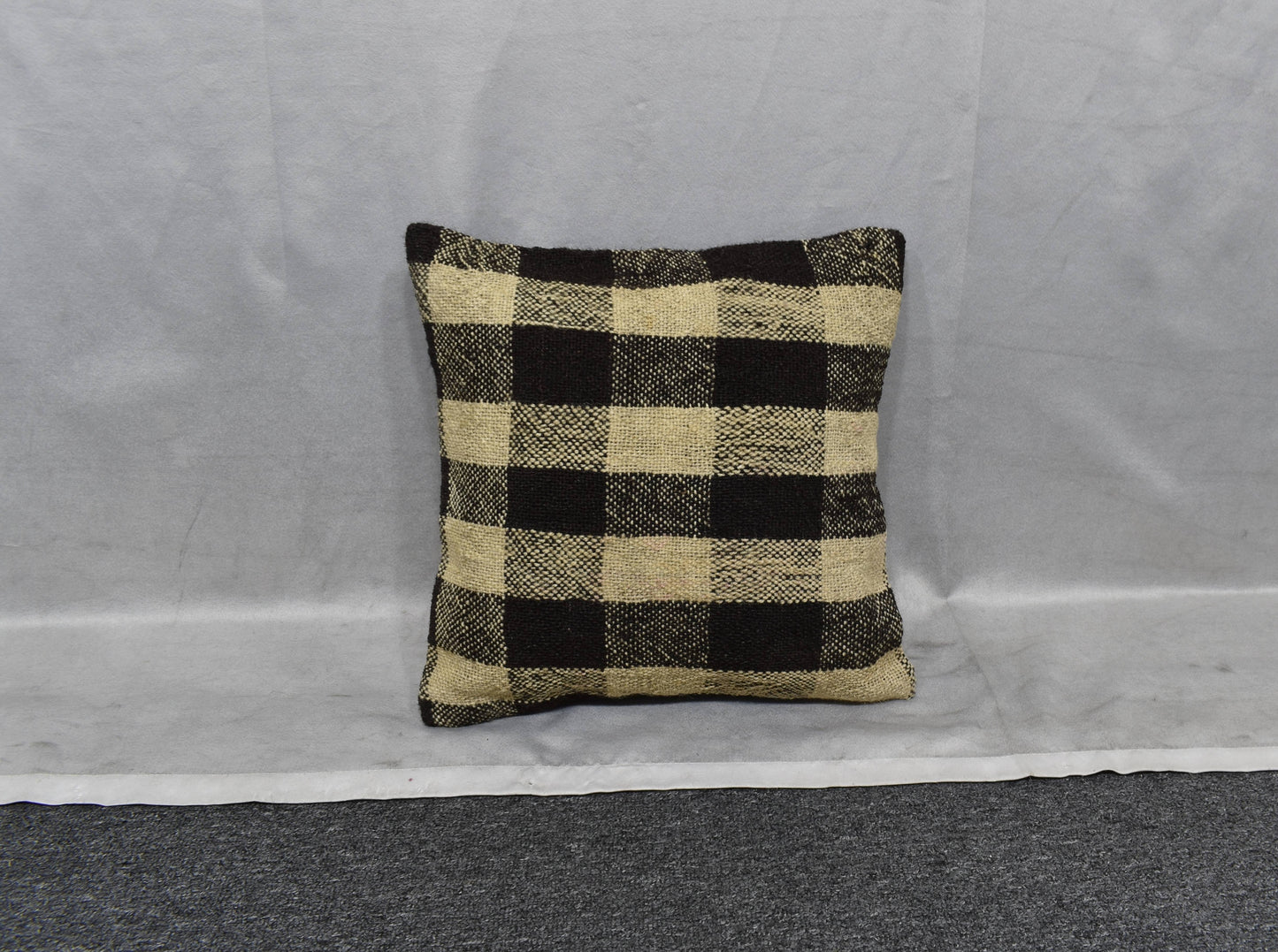 Yeni El Dokuma Dekoratif Kilim Kırlent Yastık Kılıfı 6025