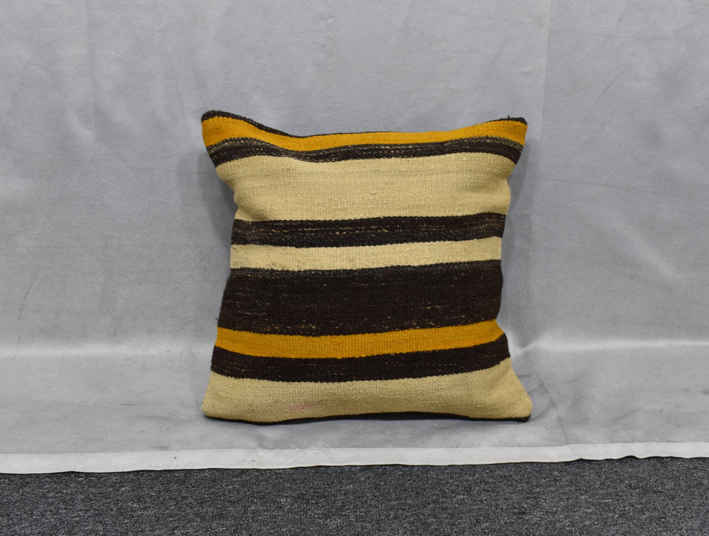 Yeni El Dokuma Dekoratif Kilim Kırlent Yastık Kılıfı 6027