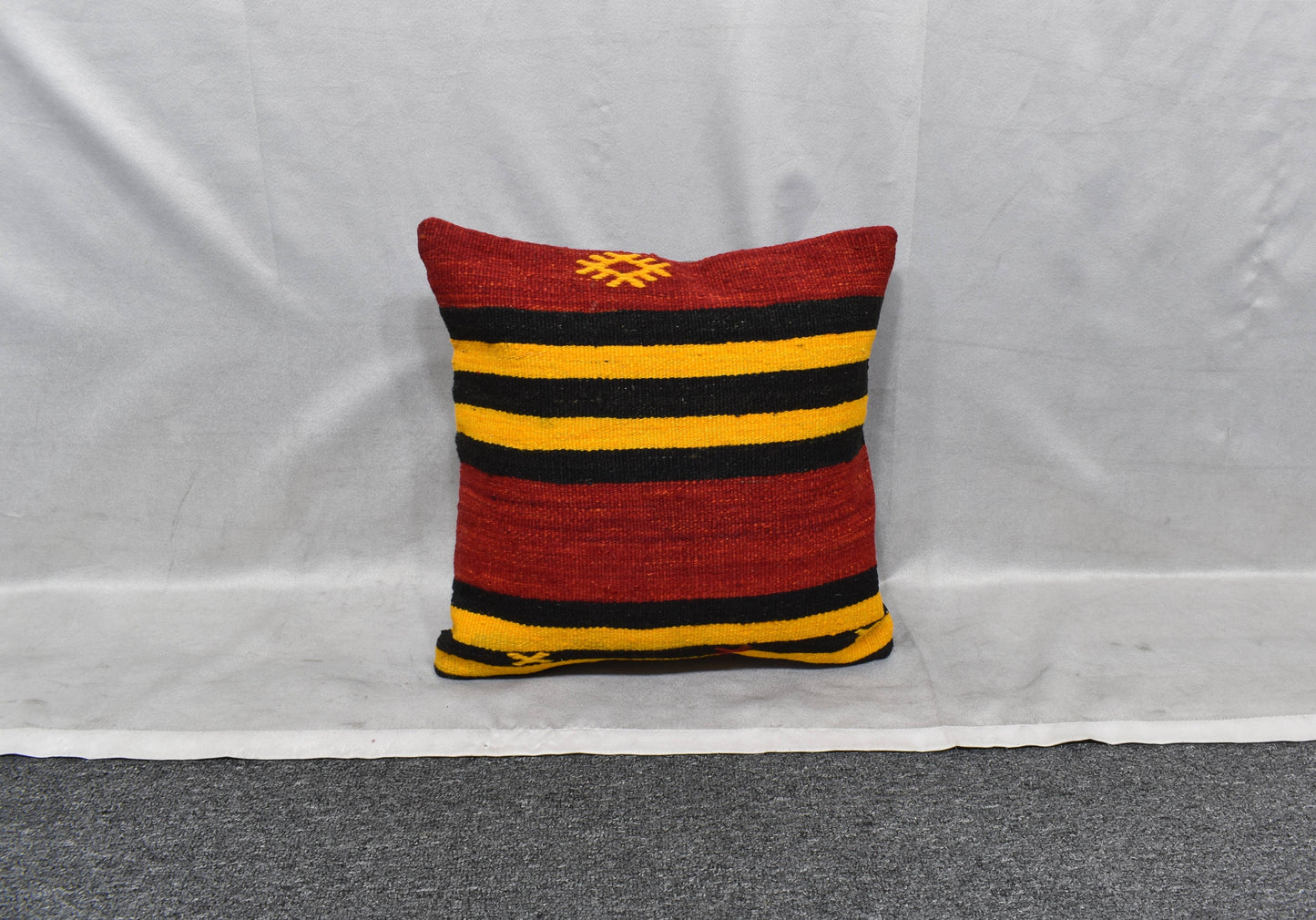 Yeni El Dokuma Dekoratif Kilim Kırlent Yastık Kılıfı 6031