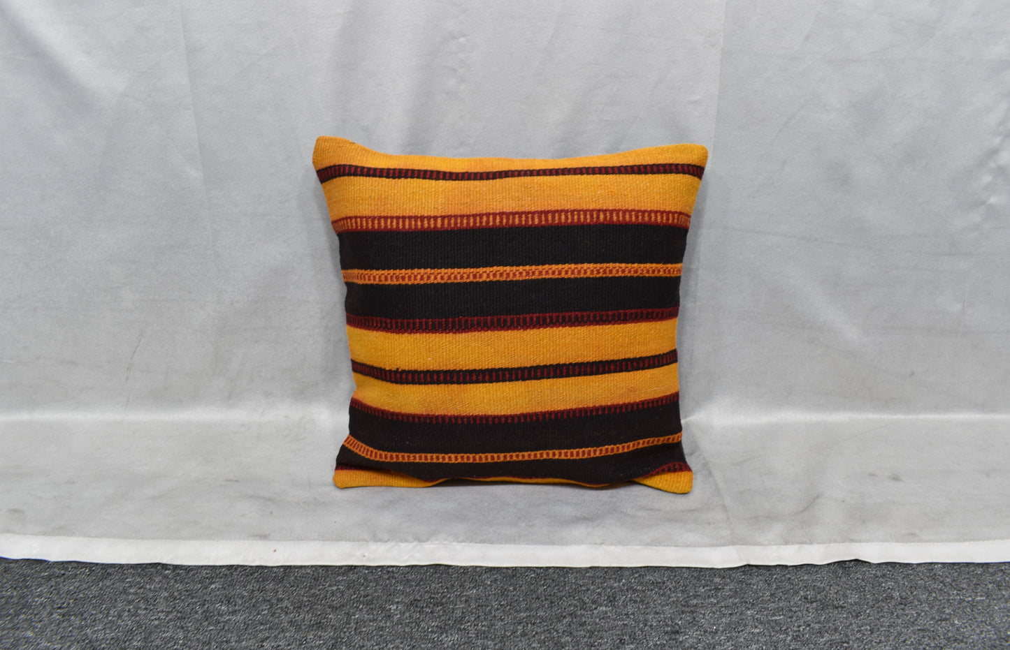 Yeni El Dokuma Dekoratif Kilim Kırlent Yastık Kılıfı 6033