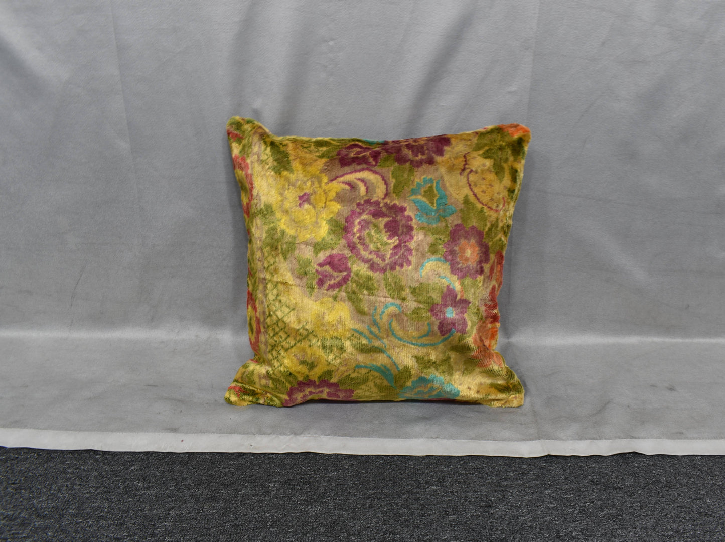Yeni Kadife Dokuma Dekoratif Kilim Kırlent Yastık Kılıfı 6034