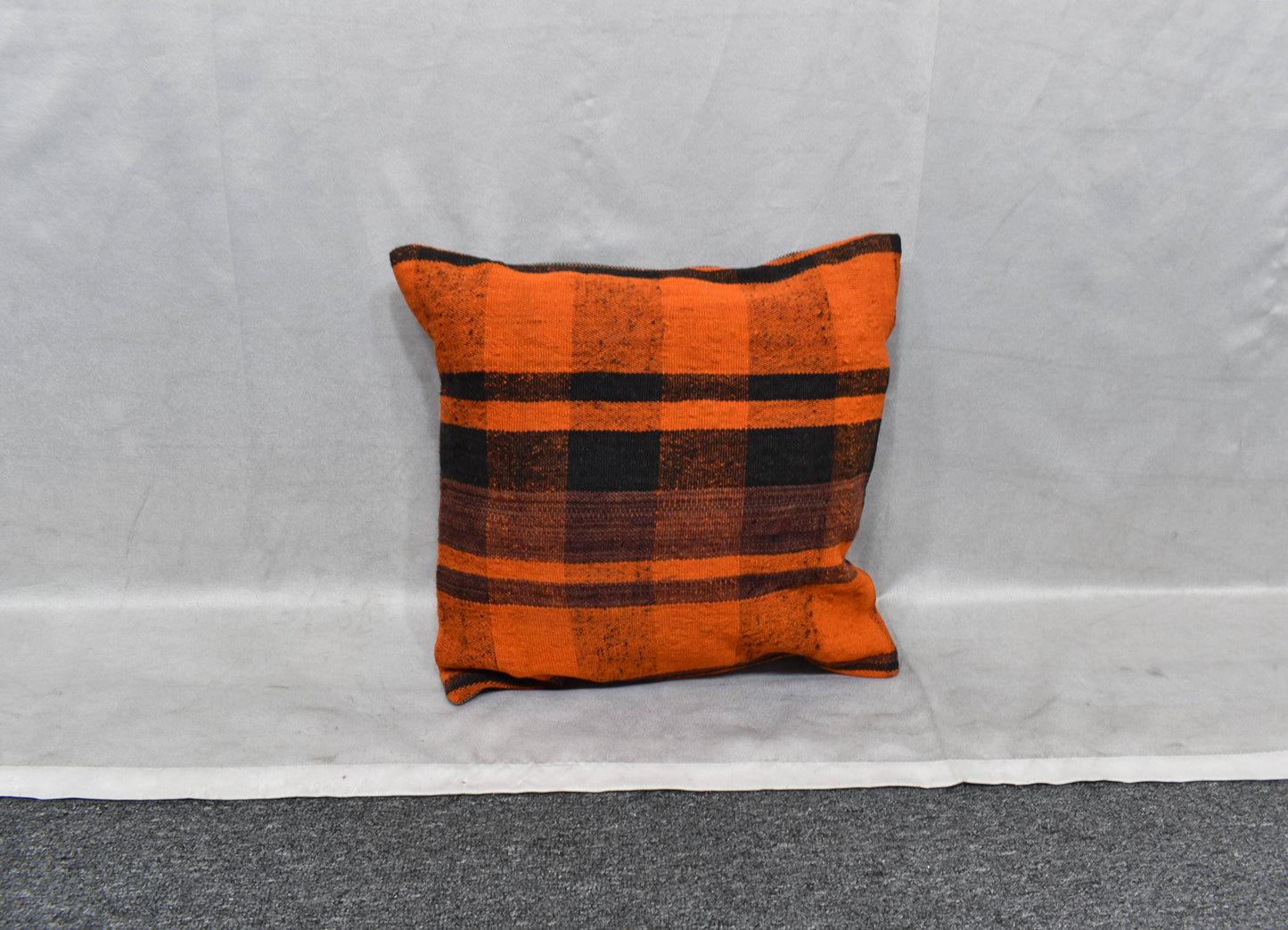 Yeni El Dokuma Dekoratif Kilim Kırlent Yastık Kılıfı 6052