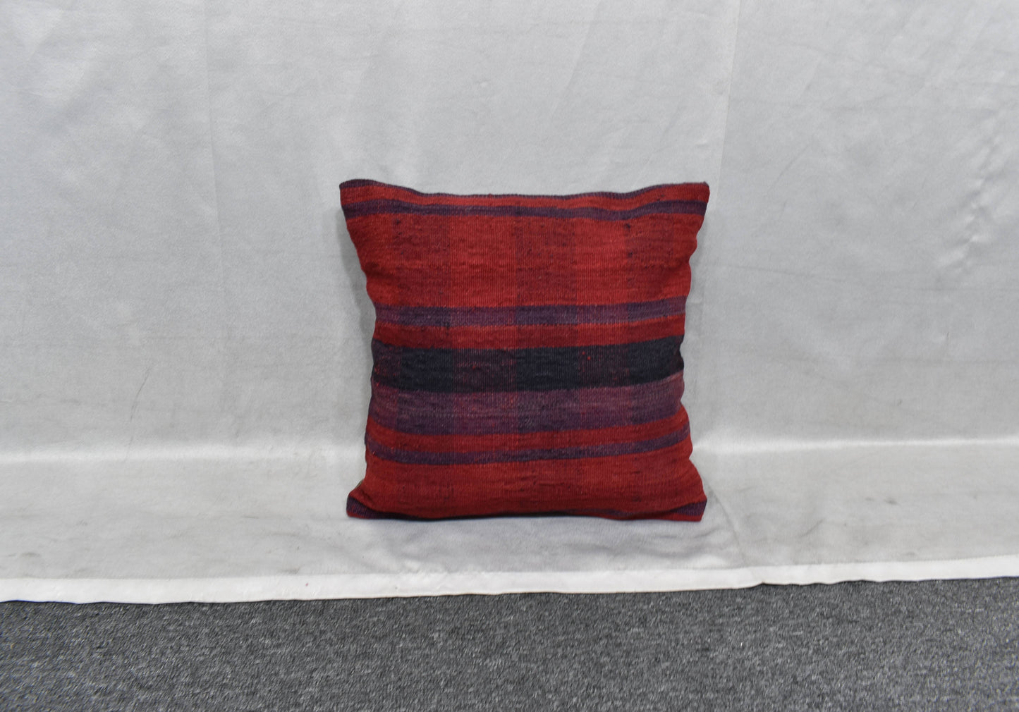 Yeni El Dokuma Dekoratif Kilim Kırlent Yastık Kılıfı 6057