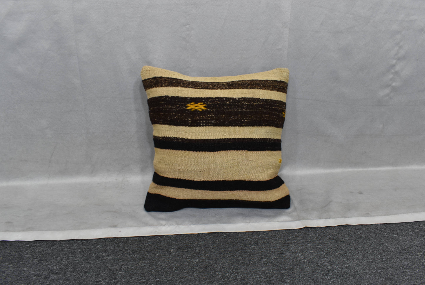 Yeni El Dokuma Dekoratif Kilim Kırlent Yastık Kılıfı 6058