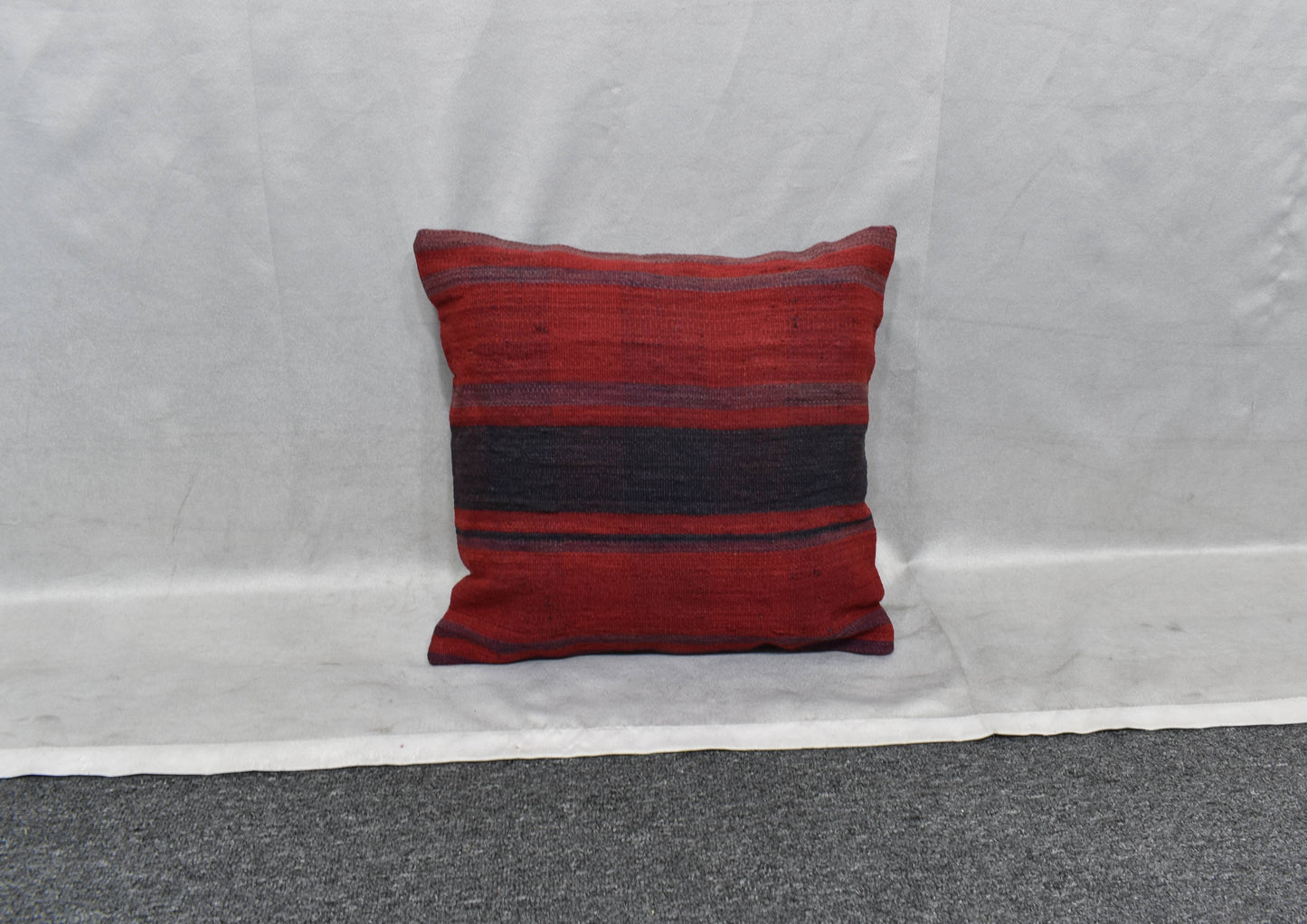Yeni El Dokuma Dekoratif Kilim Kırlent Yastık Kılıfı 6060