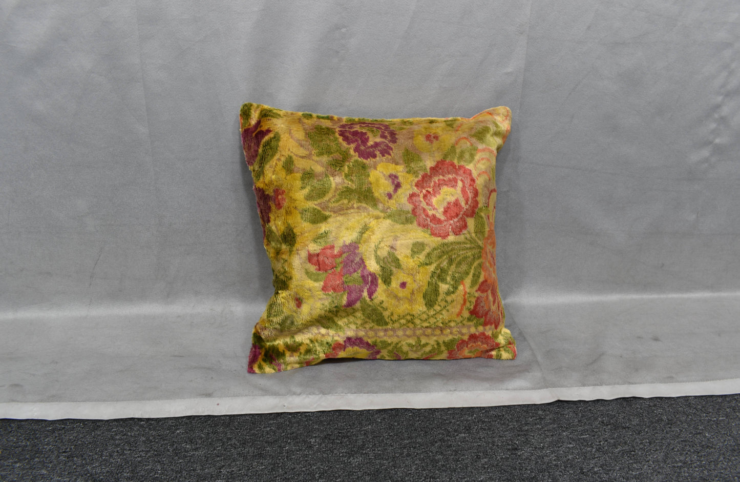 Yeni Kadife Dokuma Dekoratif Kilim Kırlent Yastık Kılıfı 6061