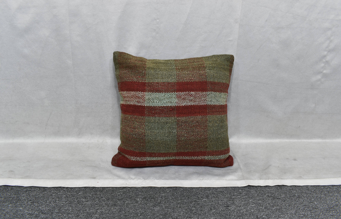 Yeni El Dokuma Dekoratif Kilim Kırlent Yastık Kılıfı 6062
