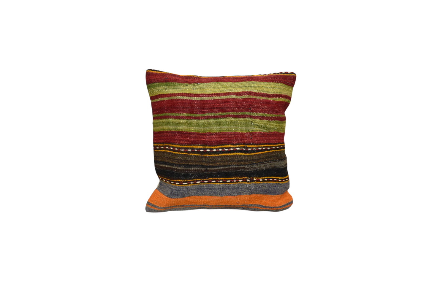 Yeni El Dokuma Dekoratif Kilim Kırlent Yastık Kılıfı 6063