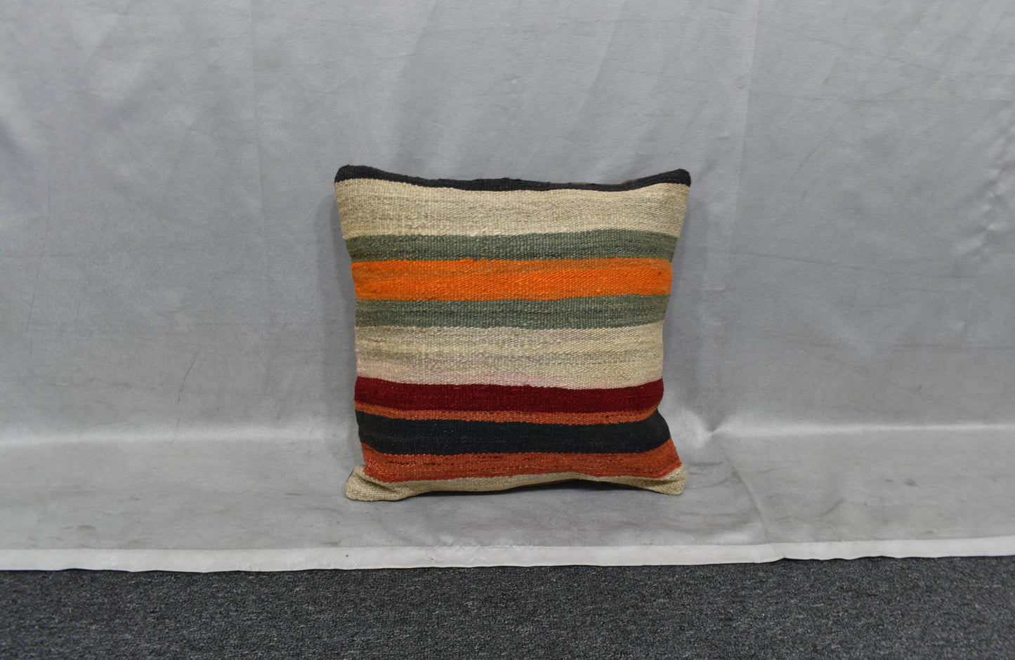 Yeni El Dokuma Dekoratif Kilim Kırlent Yastık Kılıfı 6065