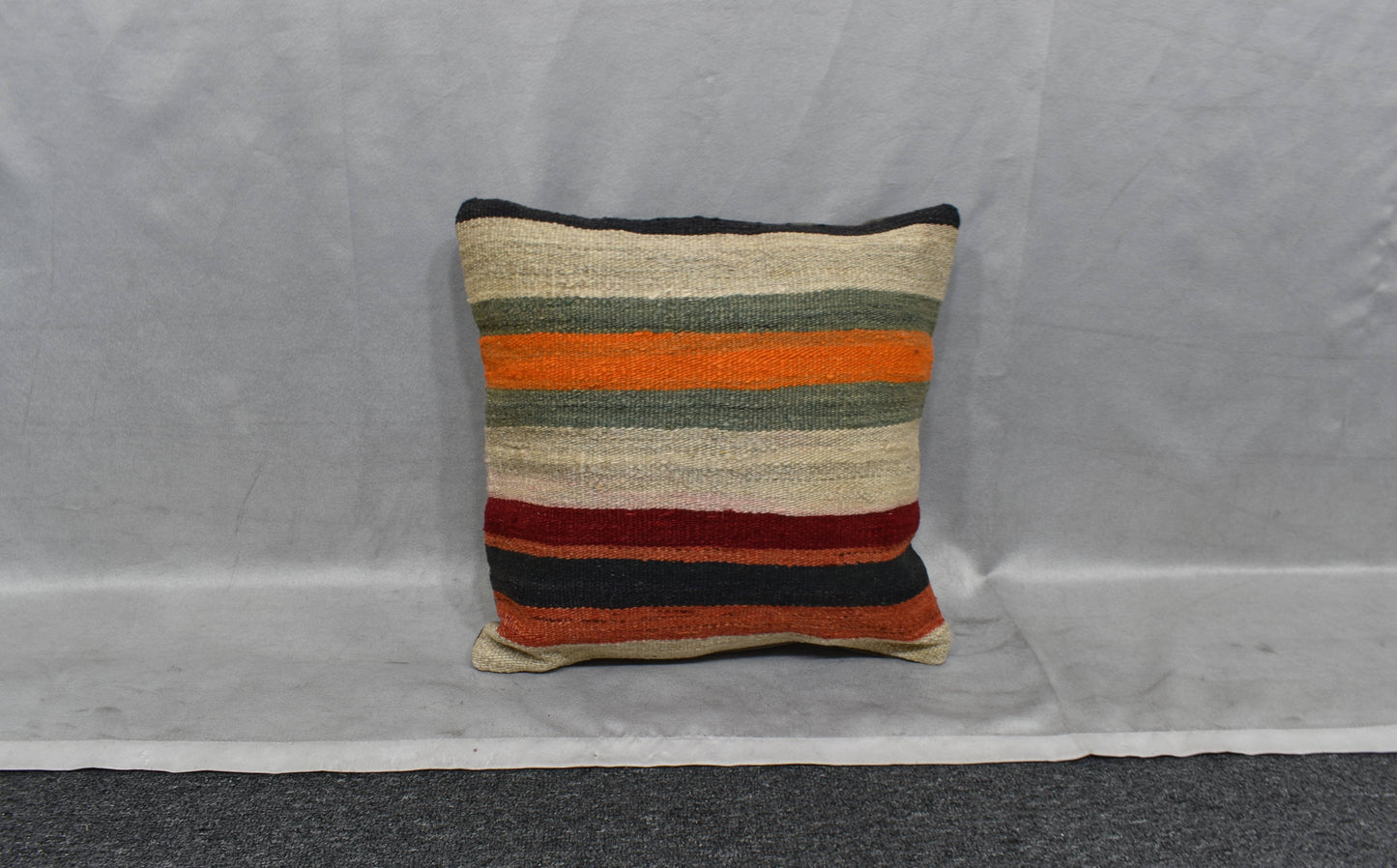Yeni El Dokuma Dekoratif Kilim Kırlent Yastık Kılıfı 6065