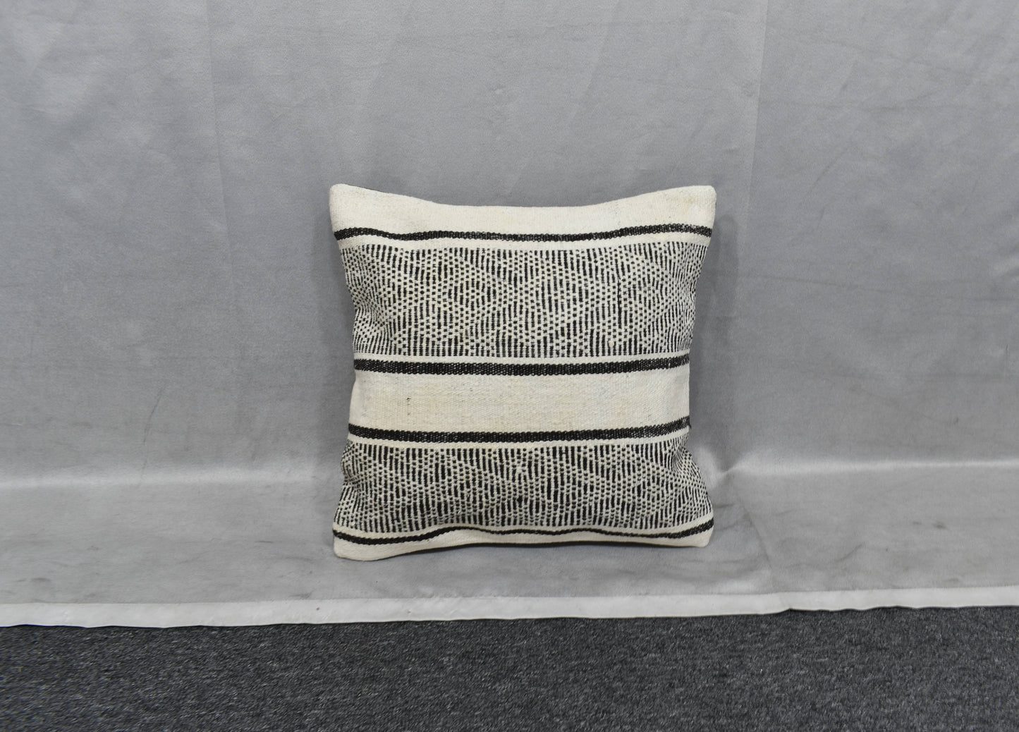 Yeni El Dokuma Dekoratif Kilim Kırlent Yastık Kılıfı 6066