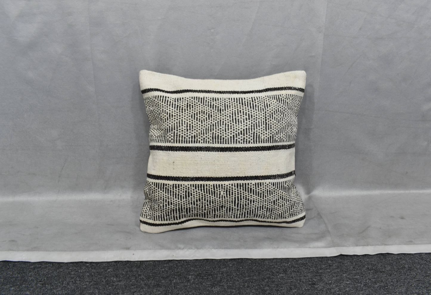Yeni El Dokuma Dekoratif Kilim Kırlent Yastık Kılıfı 6066