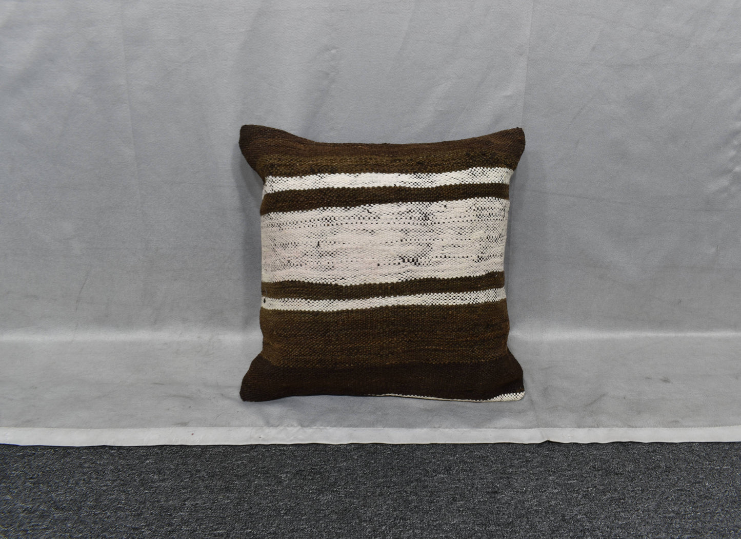 Yeni El Dokuma Dekoratif Kilim Kırlent Yastık Kılıfı 6071
