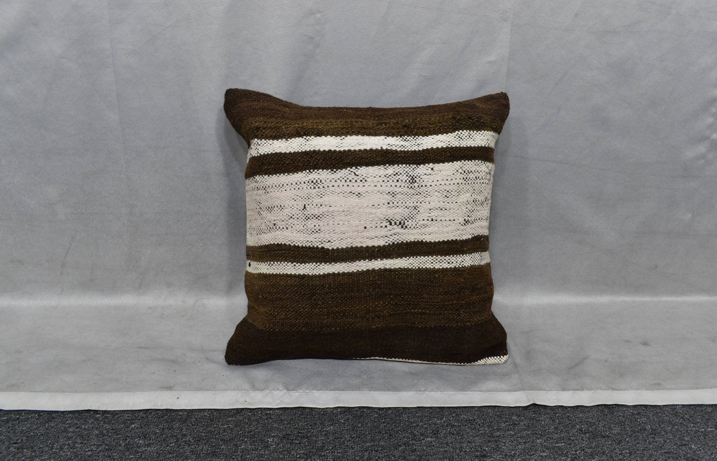 Yeni El Dokuma Dekoratif Kilim Kırlent Yastık Kılıfı 6071