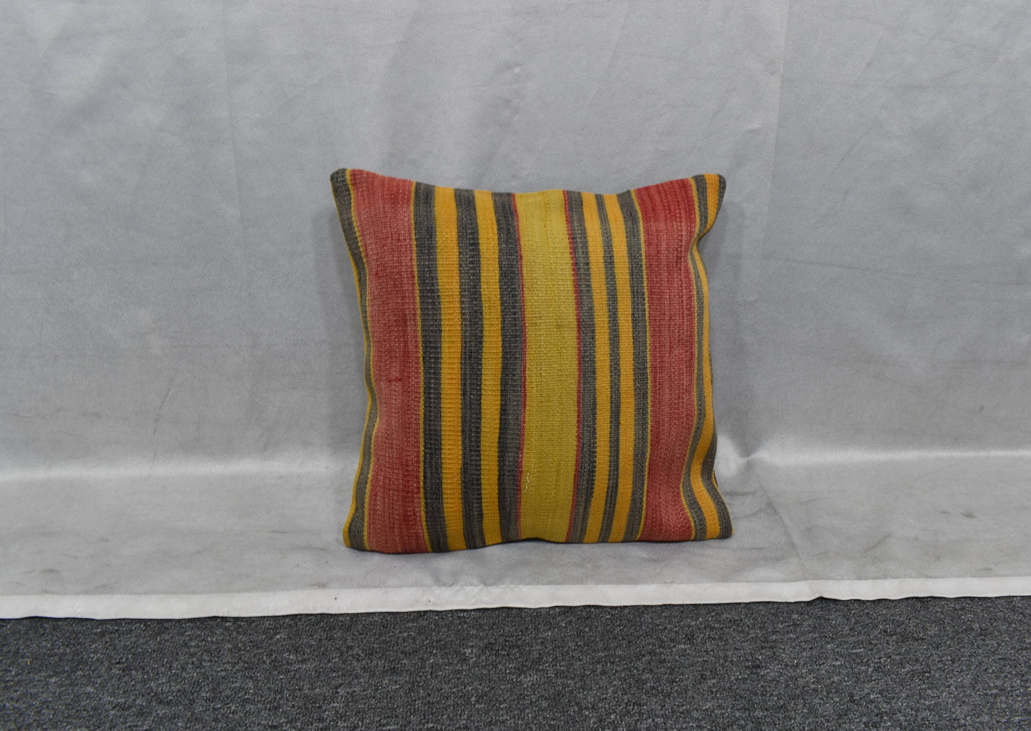 Yeni El Dokuma Dekoratif Kilim Kırlent Yastık Kılıfı 6072