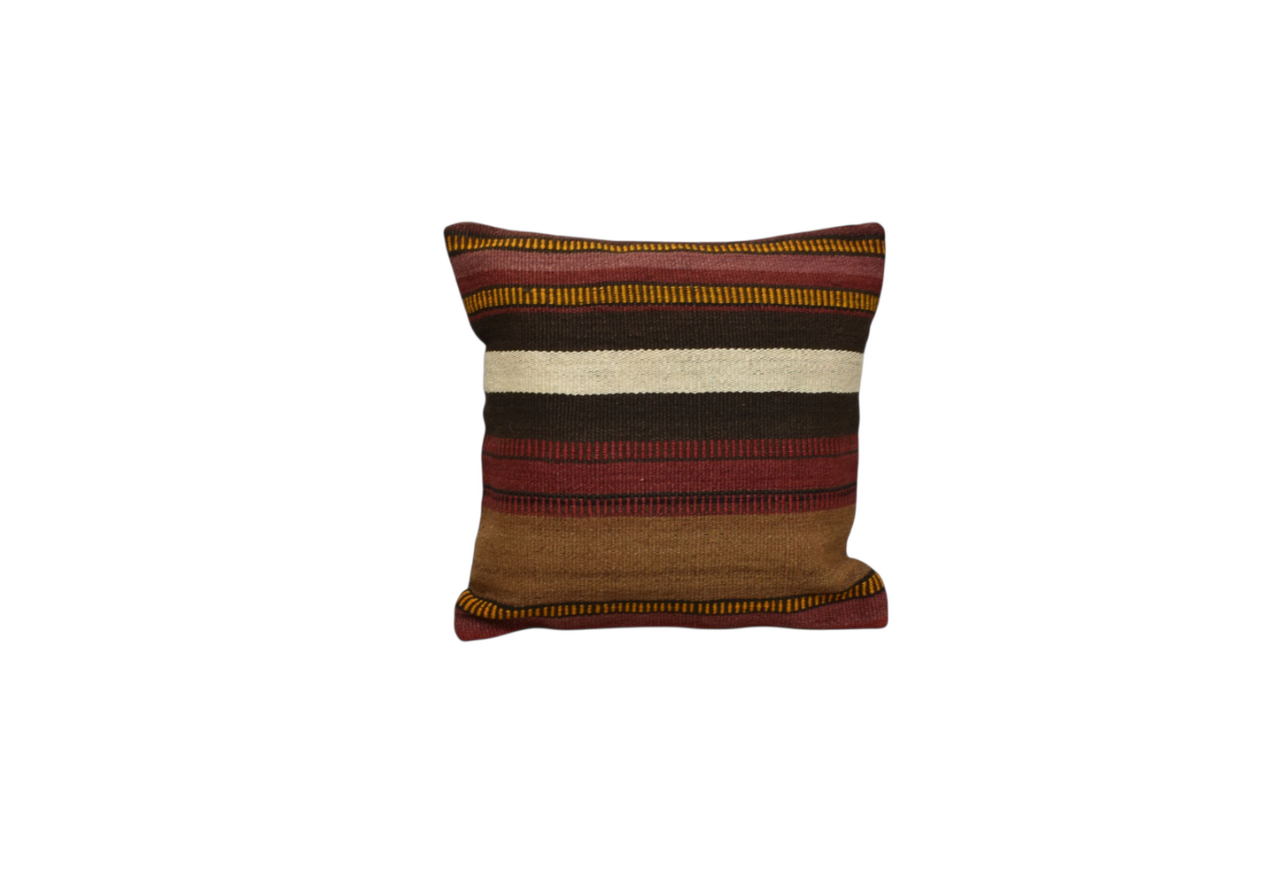 Yeni El Dokuma Dekoratif Kilim Kırlent Yastık Kılıfı 6073
