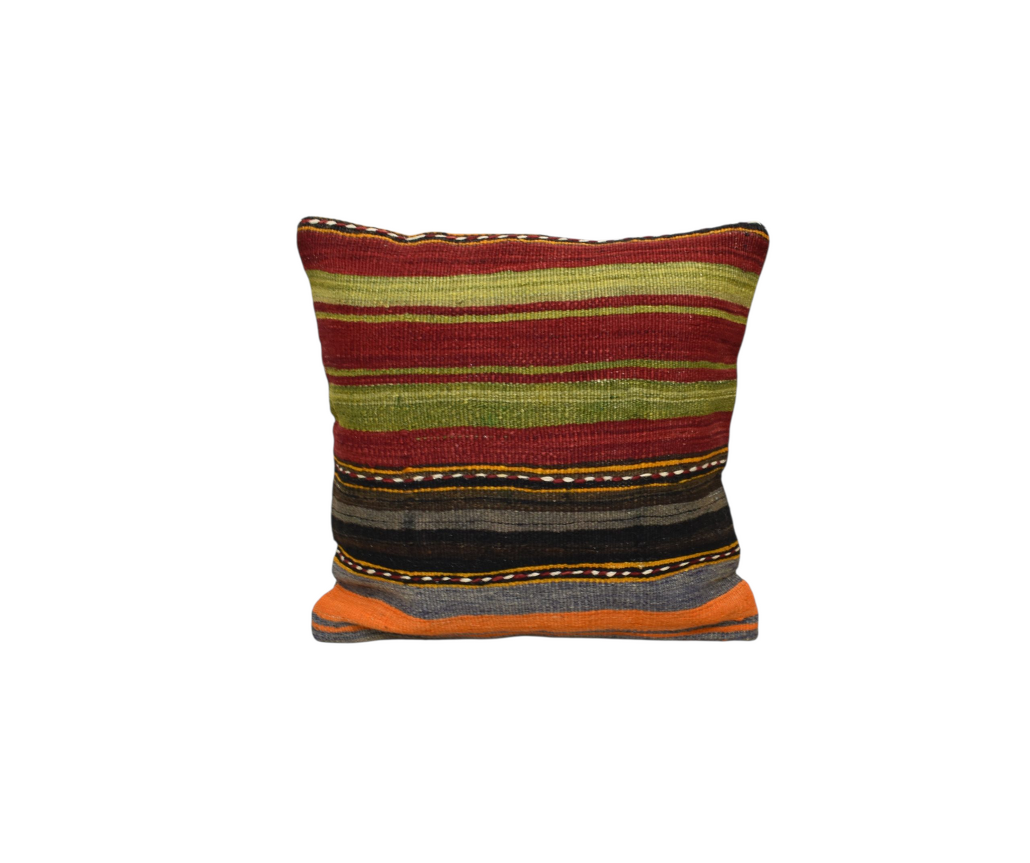 Yeni El Dokuma Dekoratif Kilim Kırlent Yastık Kılıfı 6083
