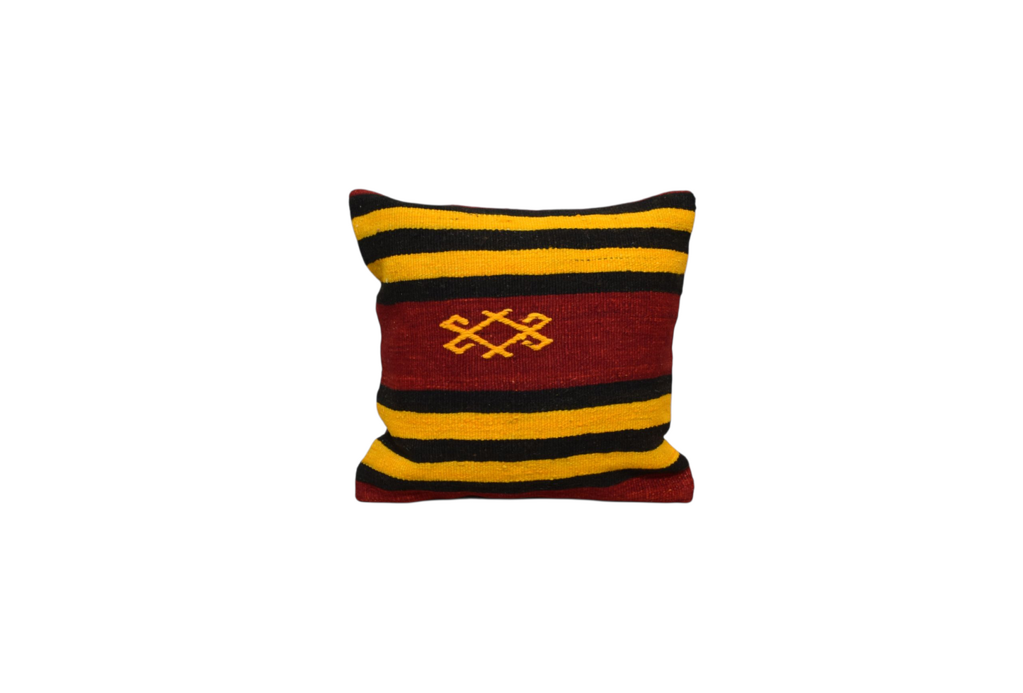Yeni El Dokuma Dekoratif Kilim Kırlent Yastık Kılıfı 6084
