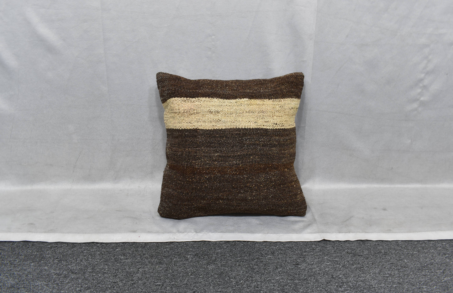 Yeni El Dokuma Dekoratif Kilim Kırlent Yastık Kılıfı 6085