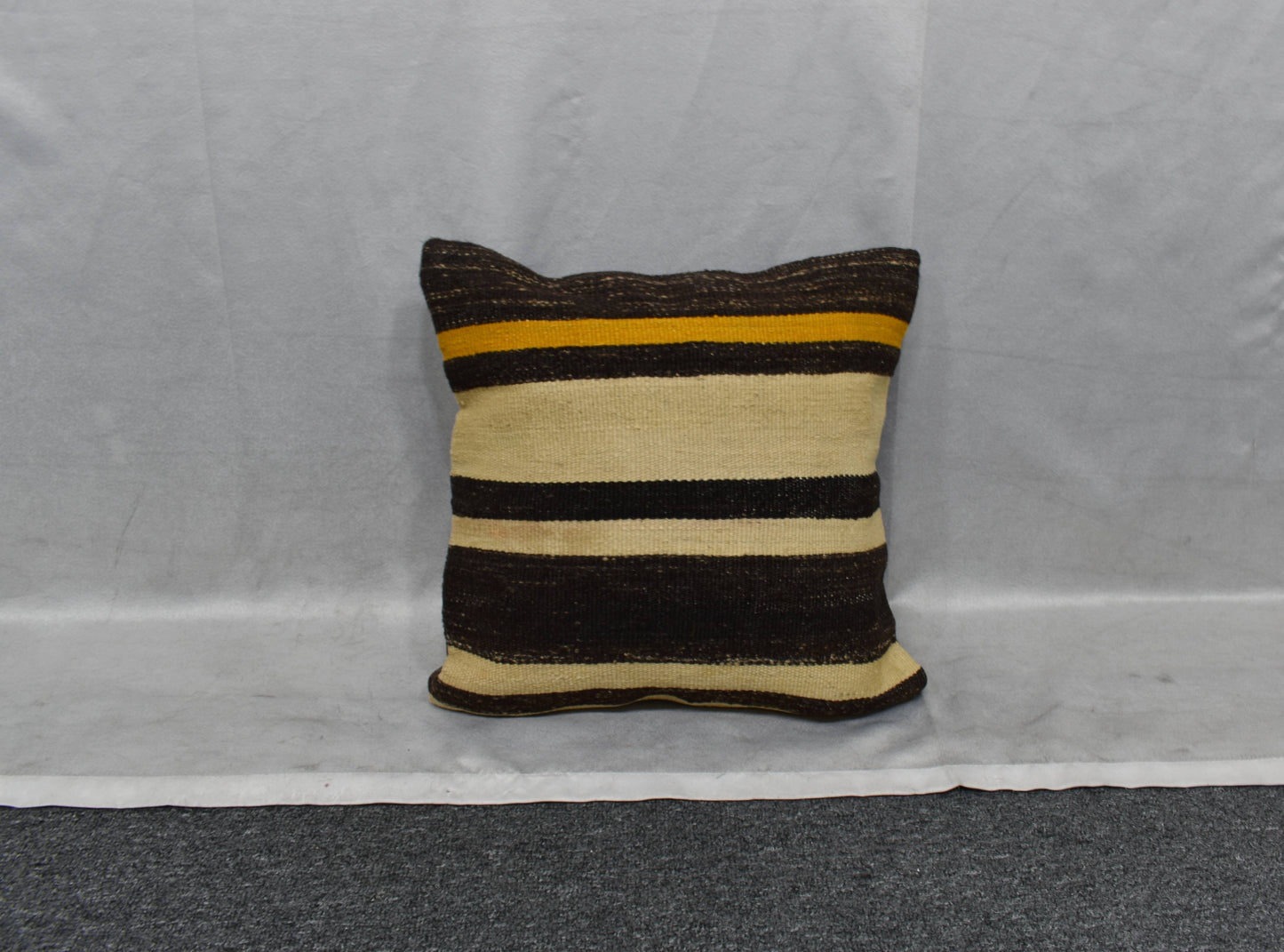 Yeni El Dokuma Dekoratif Kilim Kırlent Yastık Kılıfı 6092