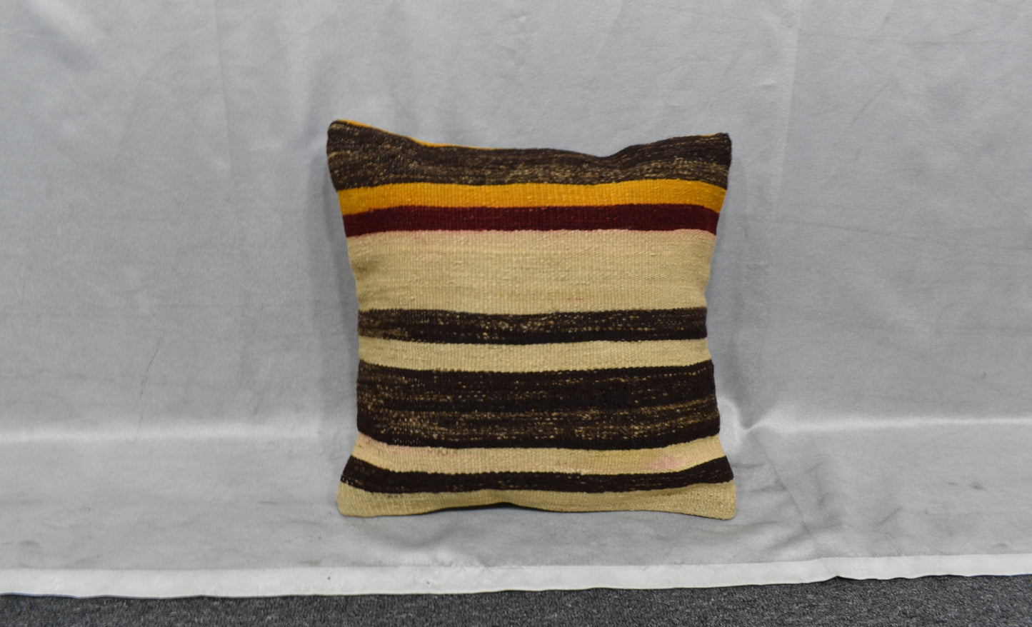 Yeni El Dokuma Dekoratif Kilim Kırlent Yastık Kılıfı 6099