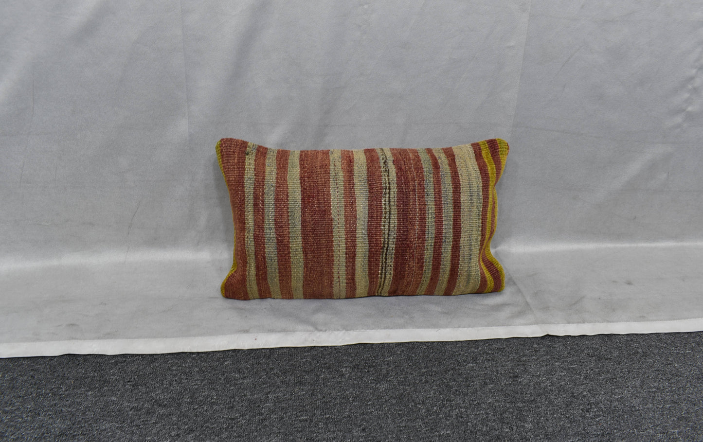 Yeni El Dokuma Dekoratif Lumbar Kilim Kırlent Yastık Kılıfı 6101