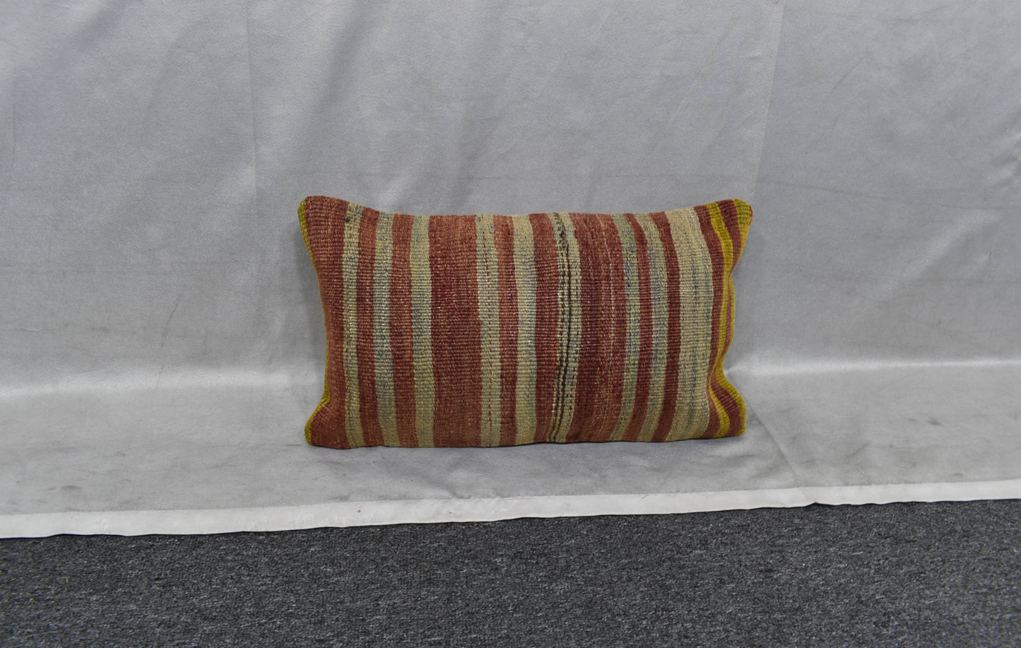 Yeni El Dokuma Dekoratif Lumbar Kilim Kırlent Yastık Kılıfı 6101
