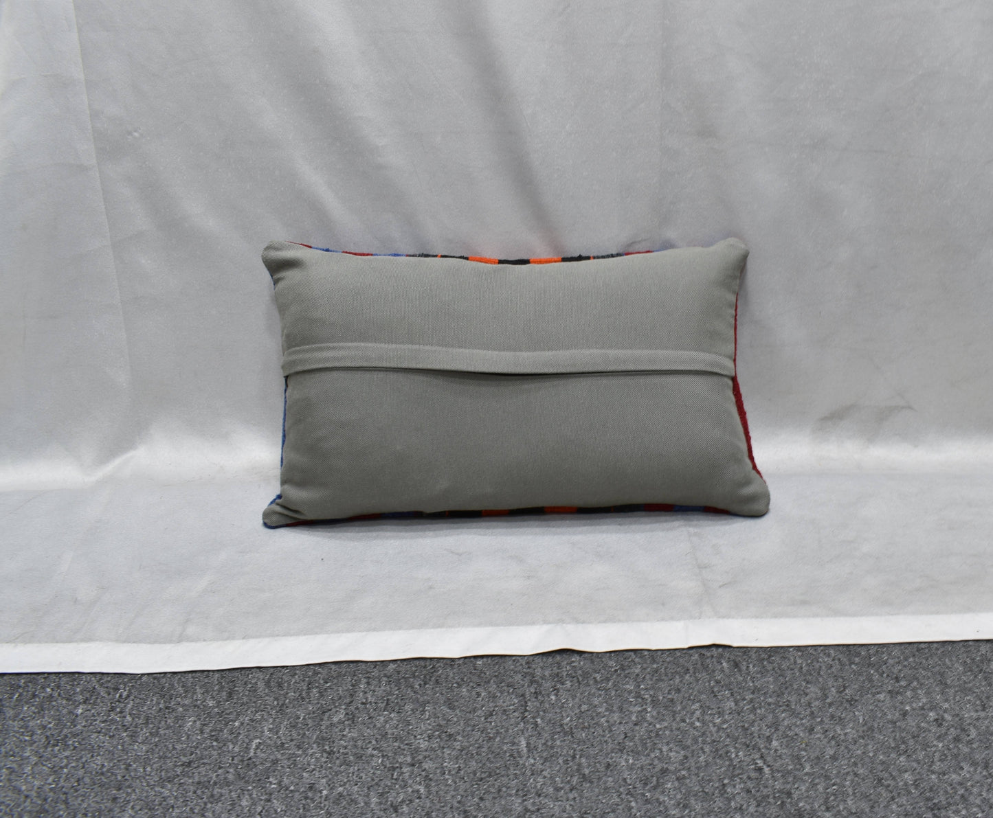 Yeni El Dokuma Dekoratif Lumbar Kilim Kırlent Yastık Kılıfı 6107
