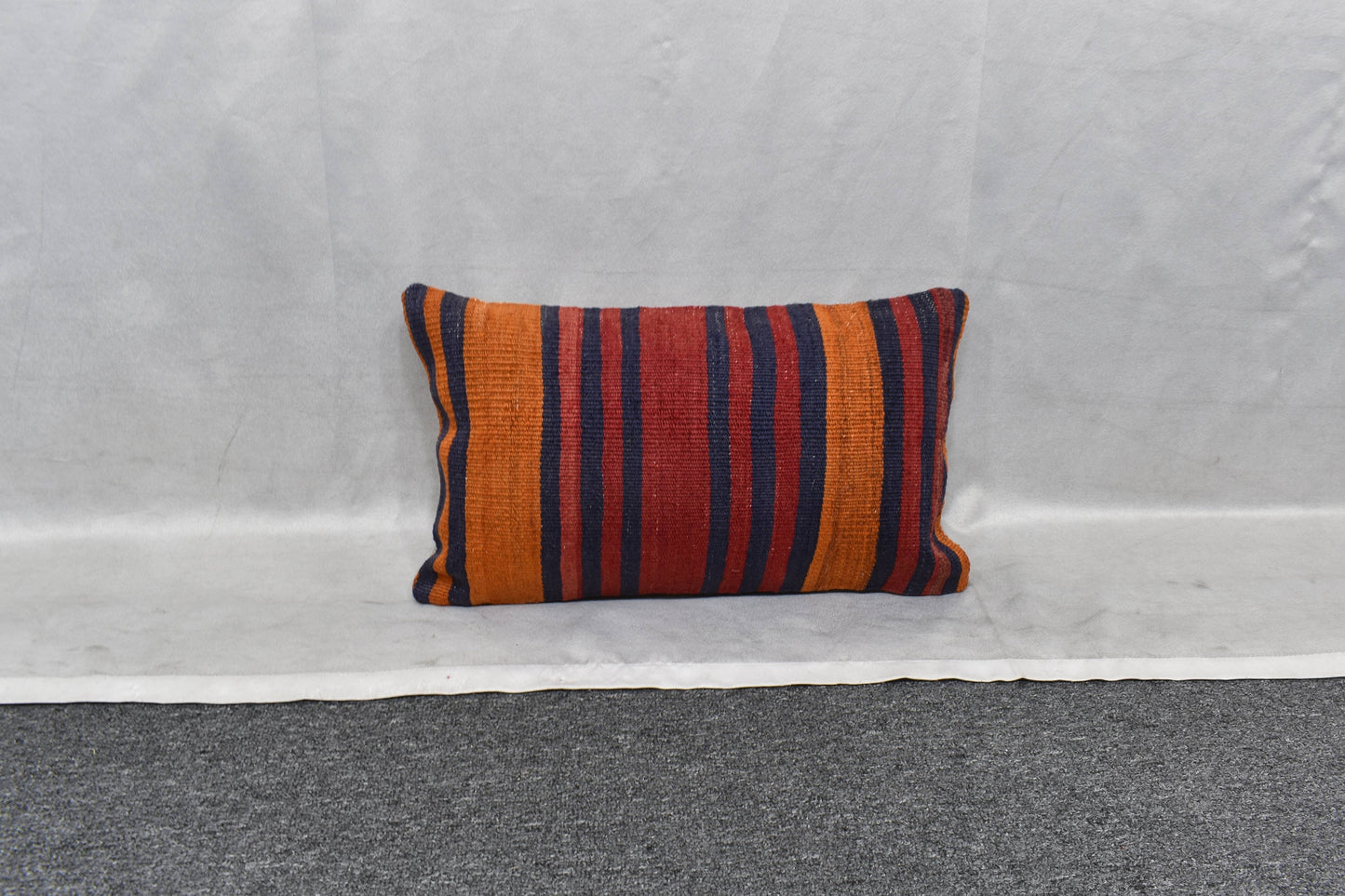 Yeni El Dokuma Dekoratif Lumbar Kilim Kırlent Yastık Kılıfı 6120