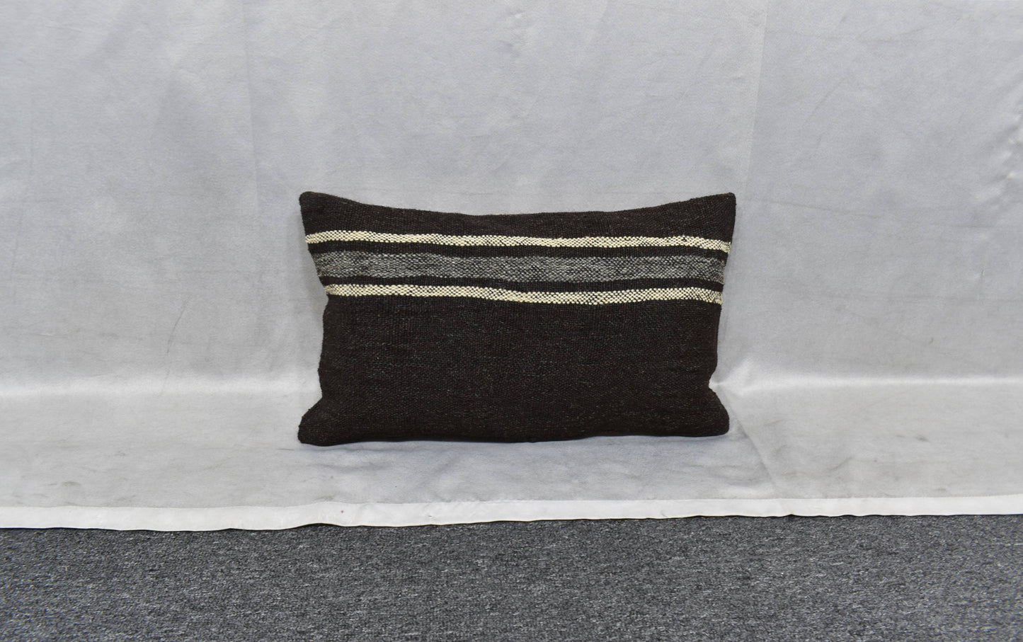 Yeni El Dokuma Dekoratif Lumbar Kilim Kırlent Yastık Kılıfı 6127